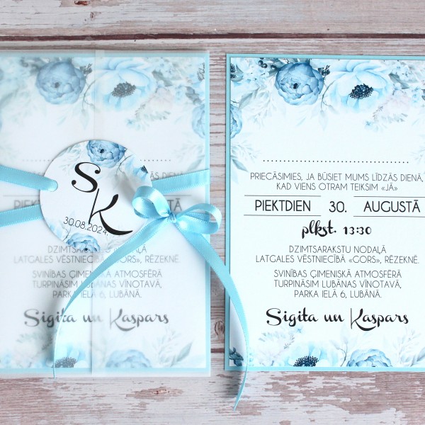 Kāzu ielūgumi MOOD 100X150 WINTER BLOOM