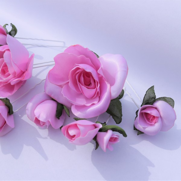 Auduma ziedu rozītes