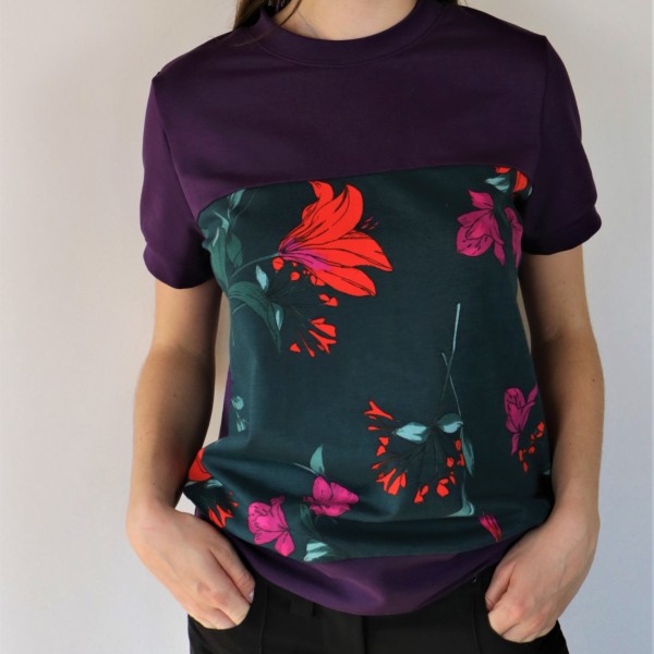 Puķains tops
