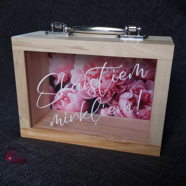 Personalizēta krājkase - koferis