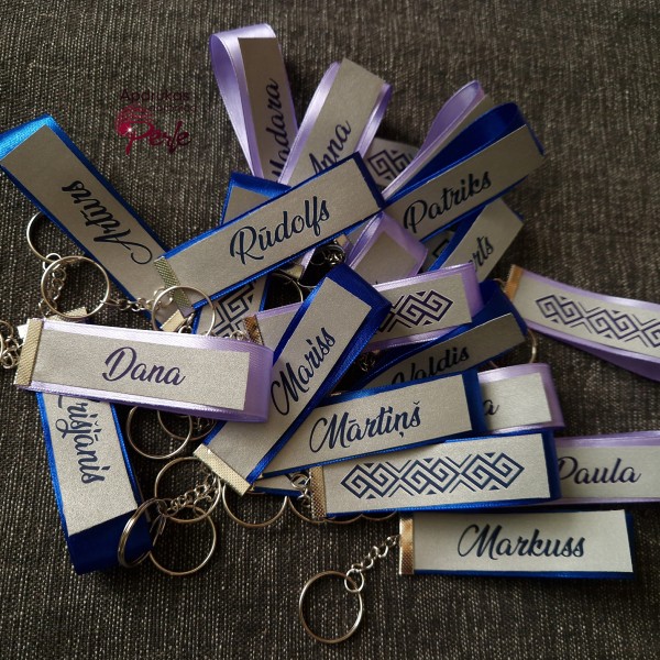 Personalizēti piekariņi - atstarotāji