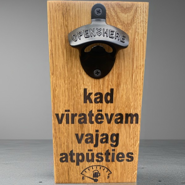 Pudeļu attaisāmais.