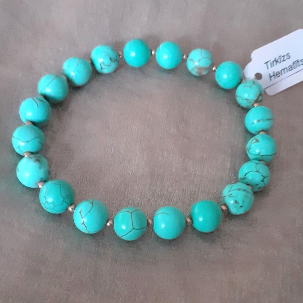 Elastīga dabīgo akmeņu rokassprādze