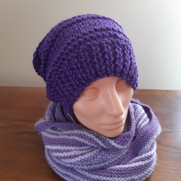 Violetā drošības cepure