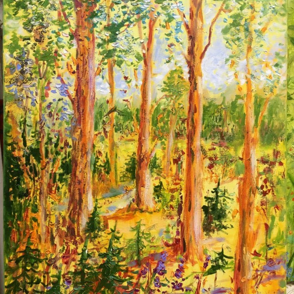 Mežā 80x60