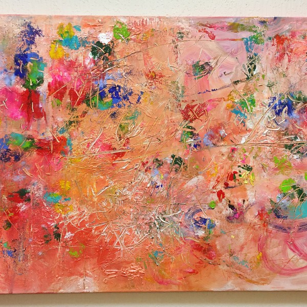 Raibā abstrakcija 60x90cm