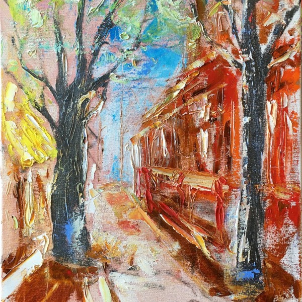 Pilsēta 60x40