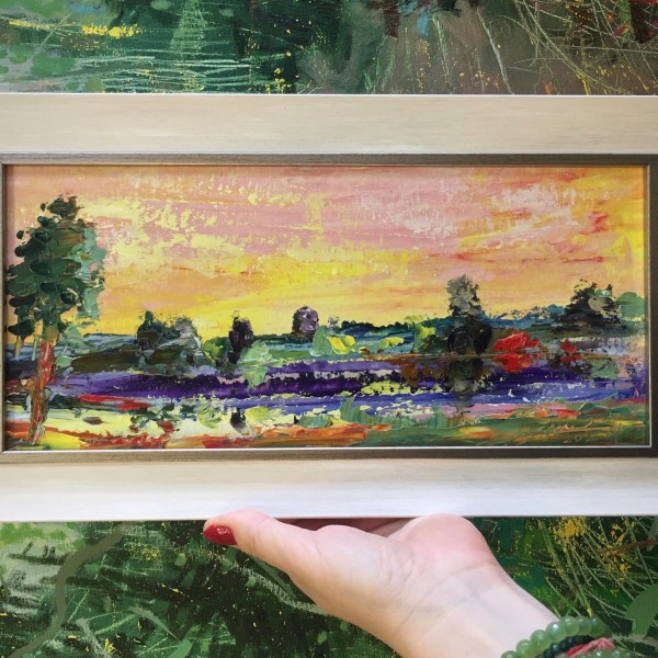 Mazā ainaviņa 15x33cm