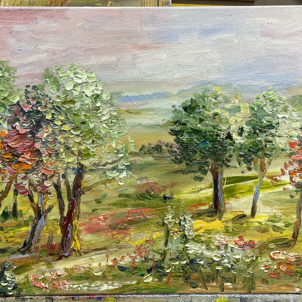 Latvijas lauki 40x60cm