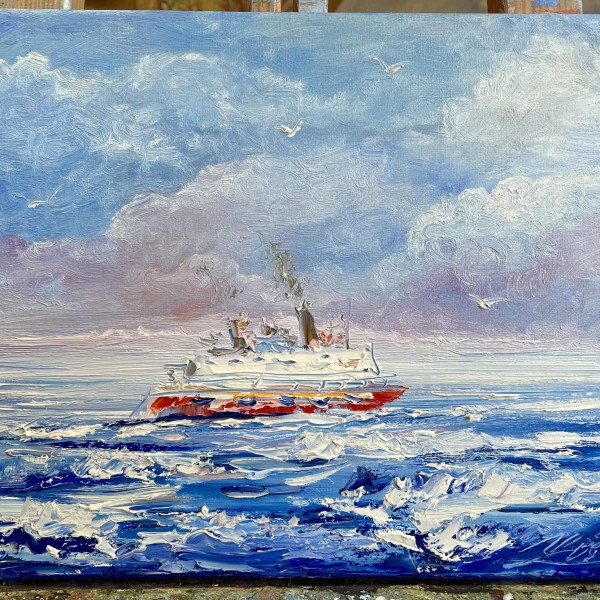 Kuterītis, 28x35  eļļa audekls