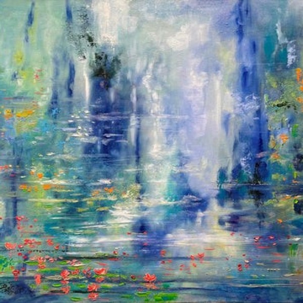 Paralēlā gaisma / eļļa, audekls 81x120cm