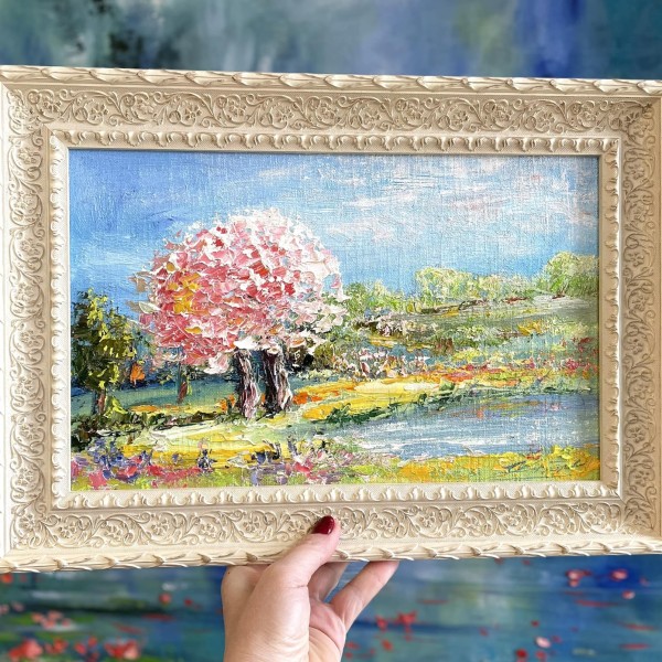 Ziedošās ābeles ✨ 35x23