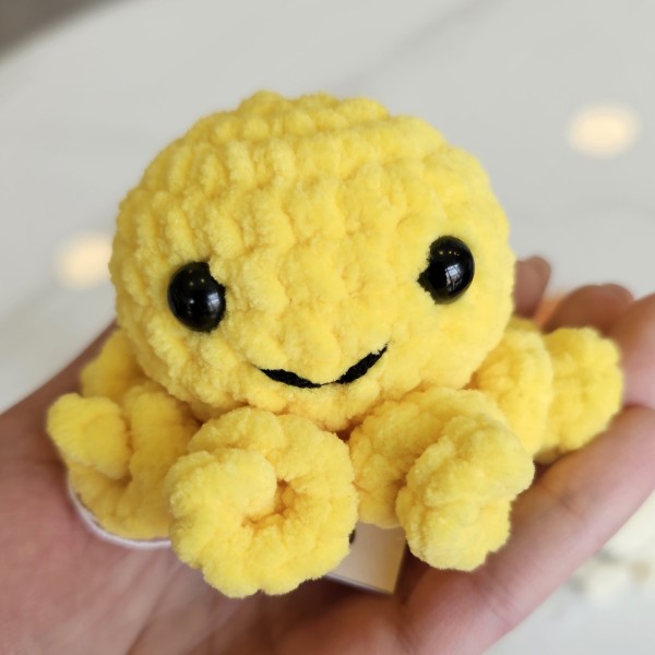 Mīkstā rotaļlieta - Mini astoņkājis