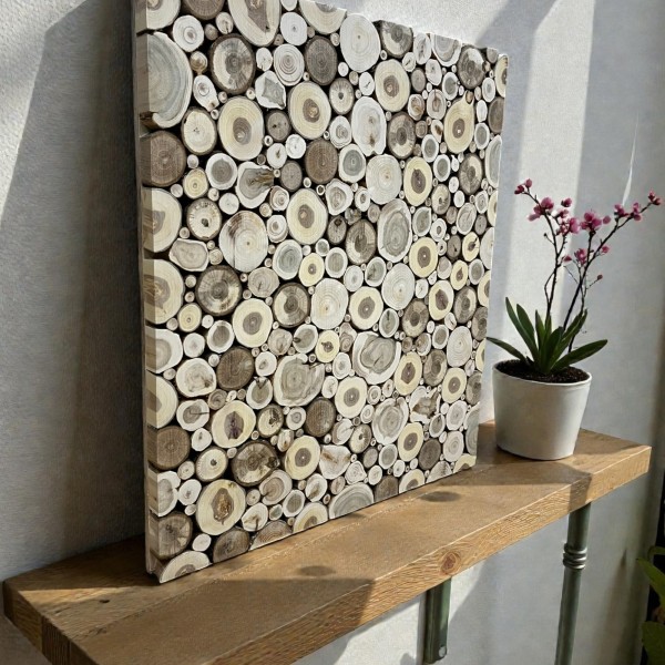 koka dekoratīvais panelis