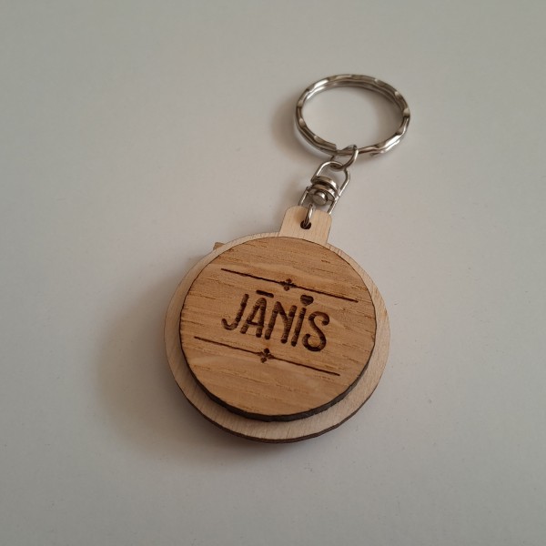 ATSLĒGU PIEKARIŅI ar gravējumu abās pusēs