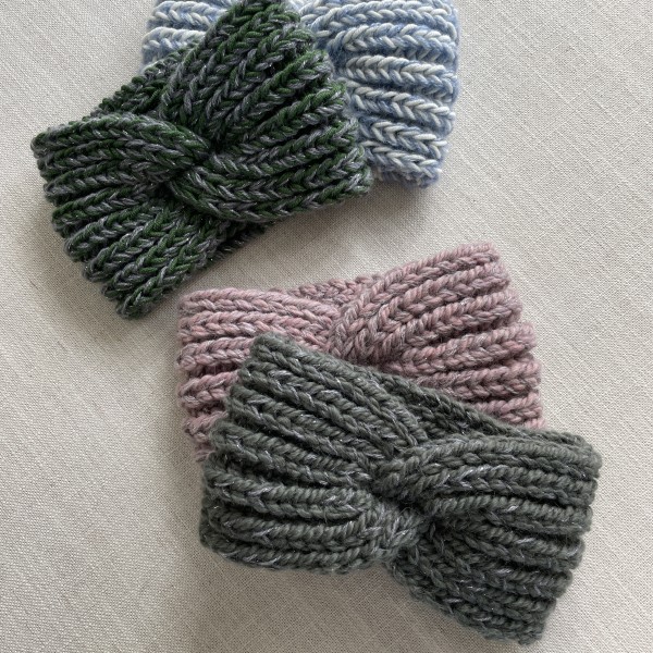 Siltas ausainītes ar spīdumu ✨