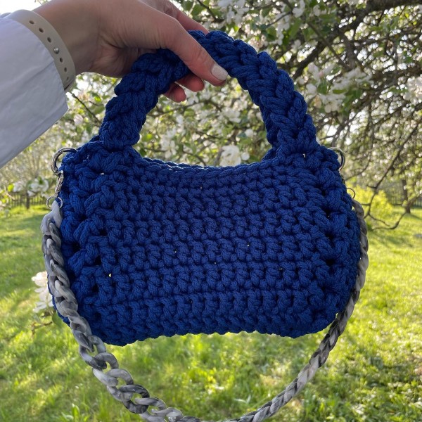 Tamborēta somiņa 💙