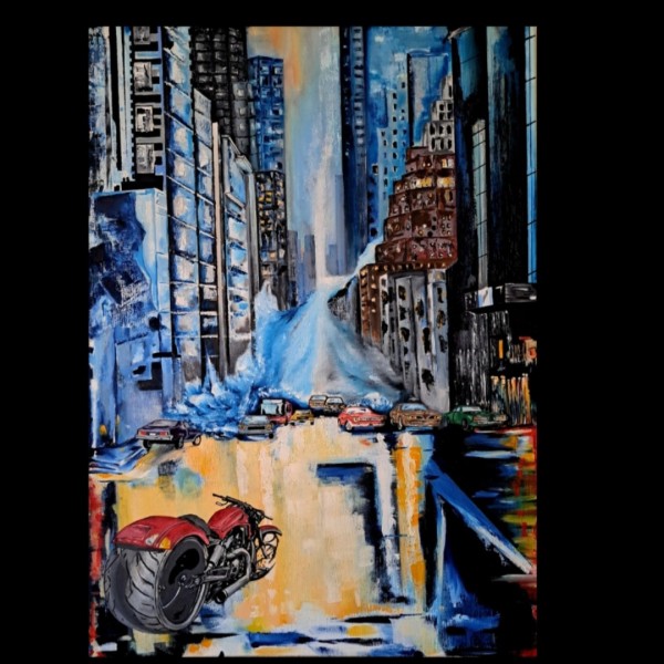 Glezna. New York