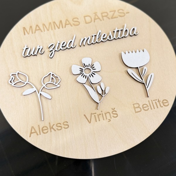 Dāvana mammai - mammas plāksne