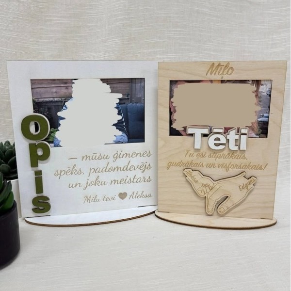 Foto rāmītis (Mammai/Tētim/Vīram/Opim)