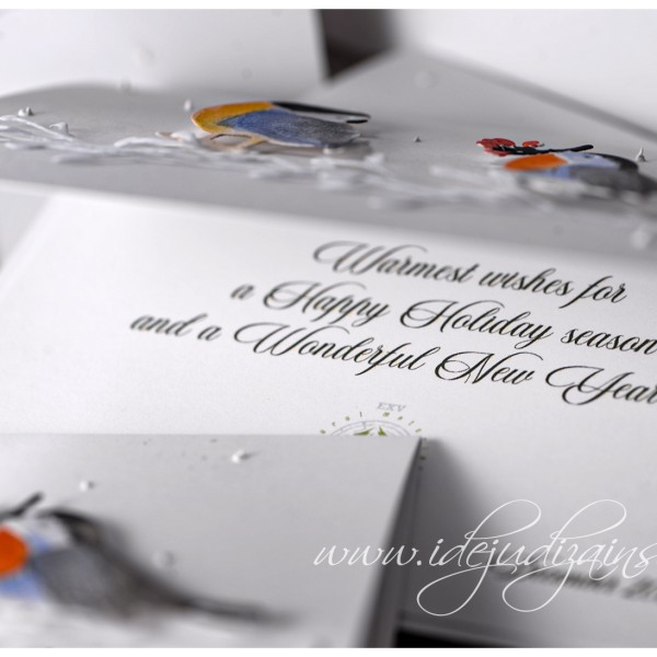 Ziemassvētku kartītes uzņēmumiem