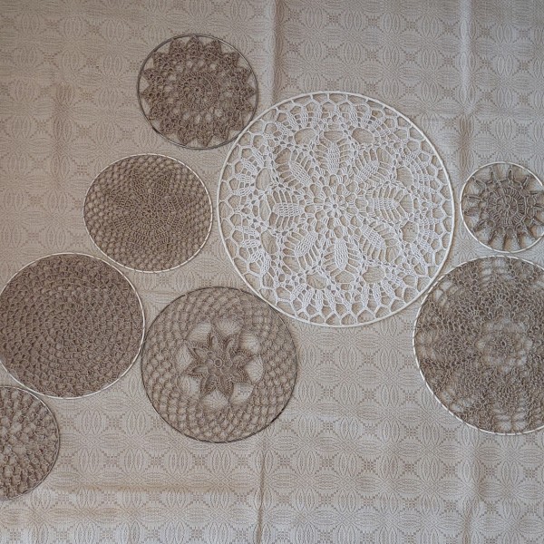 Dekors linu sedziņa