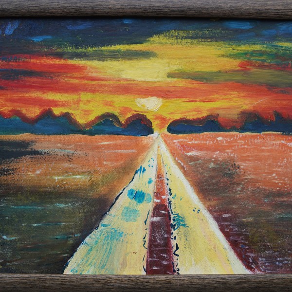 Landscape oil art