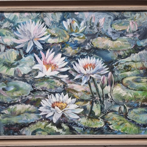 Ūdensrozes" / "Water Lilies"
