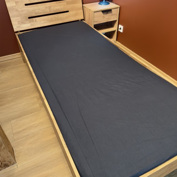 Kokvilnas palags ar gumiju