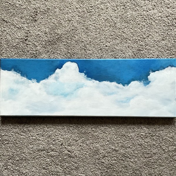 "Labs laiks 2" akrils/audekls, 20x60cm