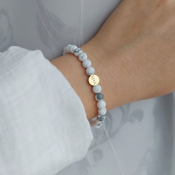 Personalizēta magnezīta rokassprādze