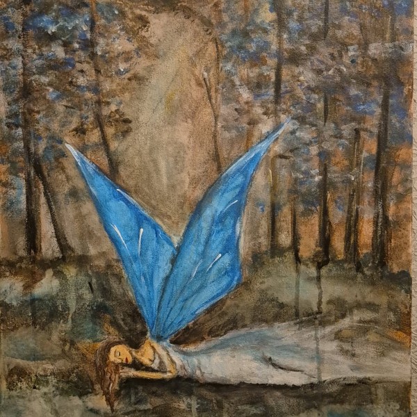 Orģināla Akrila glezna uz Canvas! 50x40!