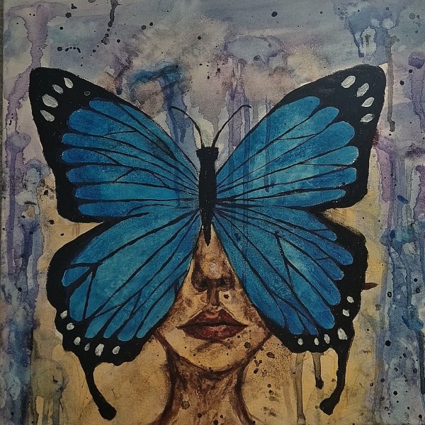 Orģināla Akrila glezna uz Canvas!