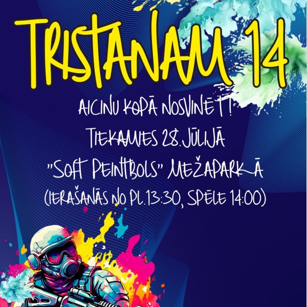Karatē un peintbola ielūgumi. Bērnu jubilejas ielūgums, pastkartes tipa