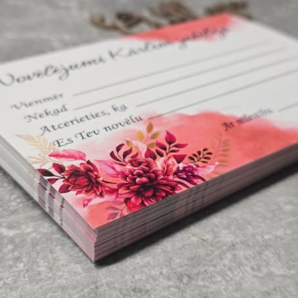 Novēlējuma kartiņas svētkos