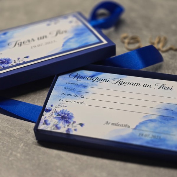 Novēlējuma kartiņas svētkos