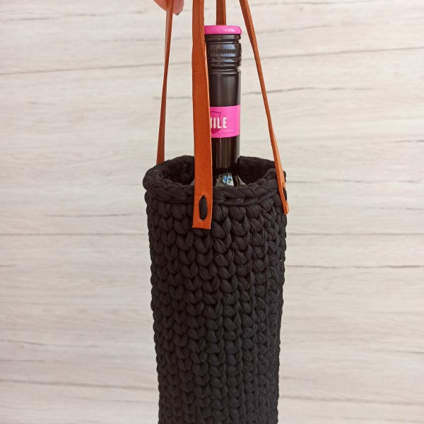 Dāvanu somiņa vīna pudelei