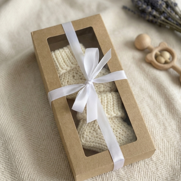 Zeķītes jaundzimušajiem / raudzībām