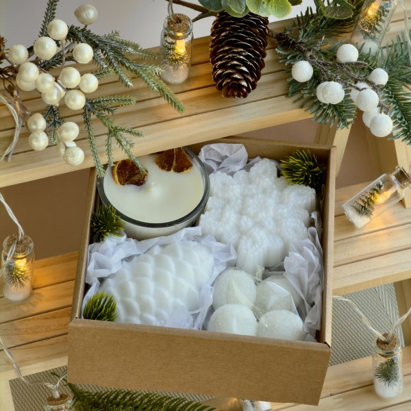 Svētku komplekts-balts