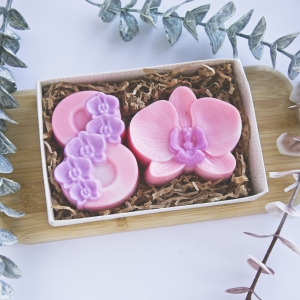 Ziepju komplekts-8.marts-orhideja