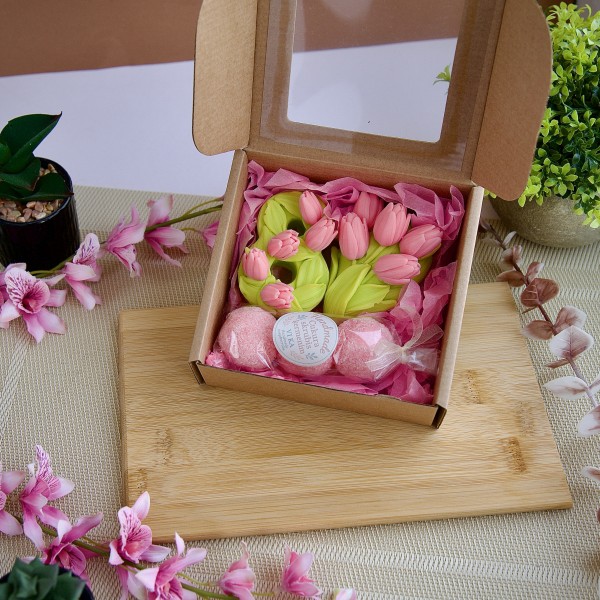 Ziepju komplekts- tulpes