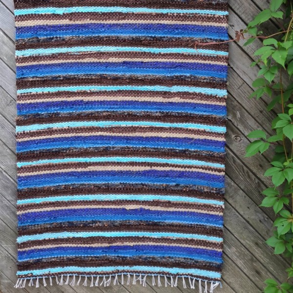 Austs grīdas celiņš -,,jūra un liedags", 79cm x 220 cm