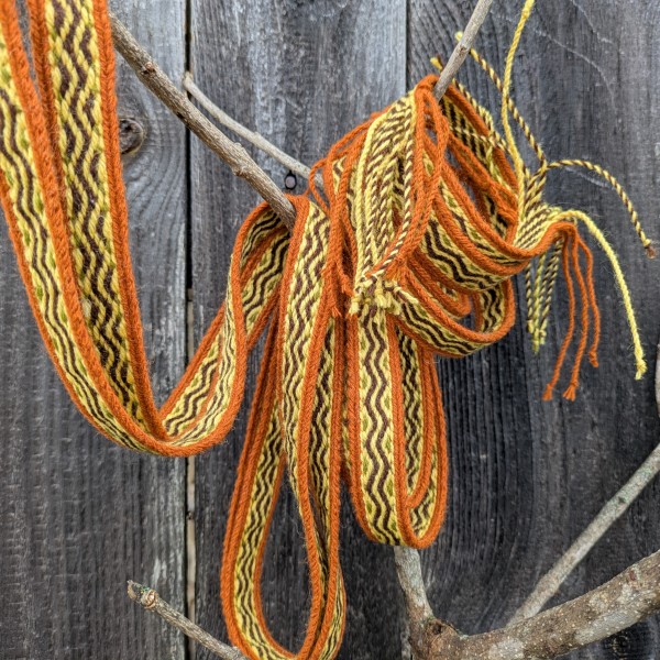 Arheoloģiskā Celu josta pēc senvēstures parauga 3.5 m gara 2.5 cm plata