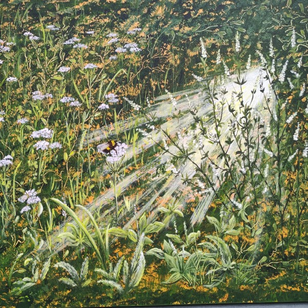 Glezna - Pļavā