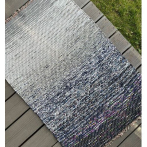 Lupatiņu paklājs-grīdceliņš. 0.74mx 1.12m