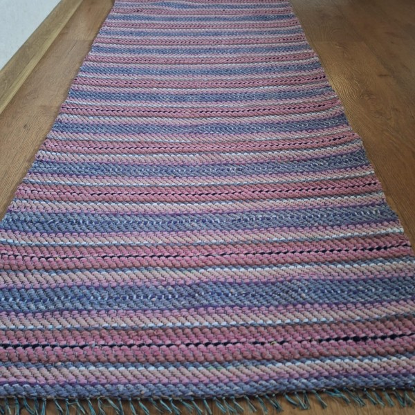Grīdas celiņš pelēki-rozā 1.53m x 0.67m