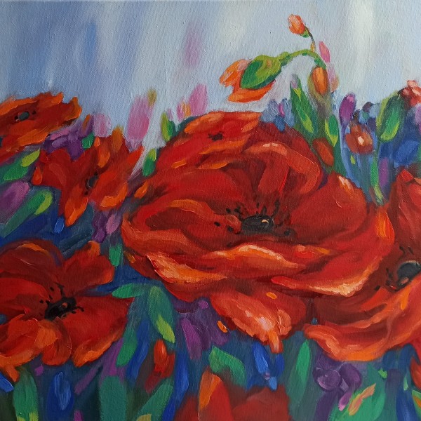 Eļļas glezna "Мagones" 50x70cm