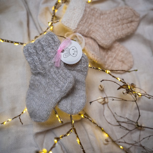 Trušu vilnas zeķītes