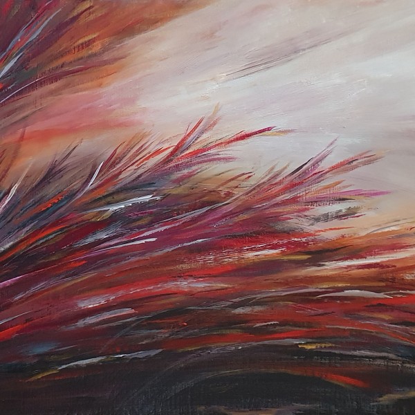 Interjera glezna "Passion flow", izmērs 100 cm x 60 cm