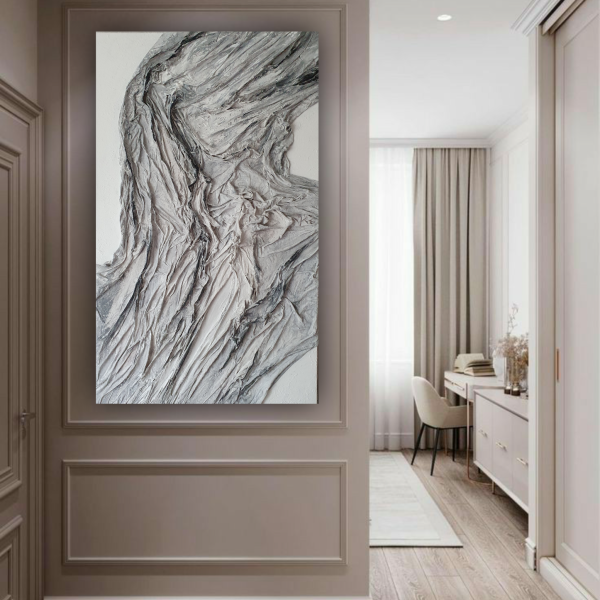 Glezna "White blossom" 100 * 60 cm
